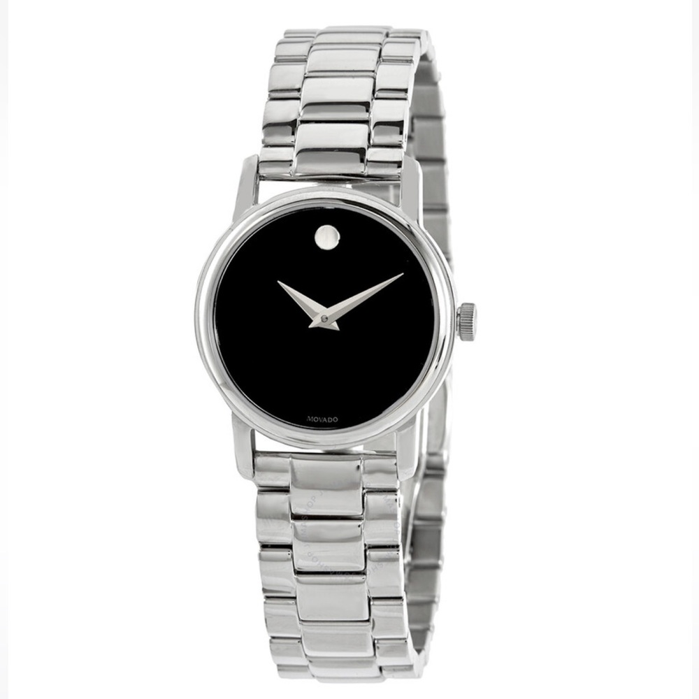 💎 100% Authentic Movado 2100017 Women's Museum Stainless Steel Quartz Wa… - Picture 1 of 11
